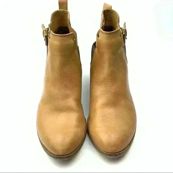 Splendid ankle boots 7 tan leather Chelsea western - Picture 2 of 11